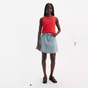 Levis Mini Flounce Skirt